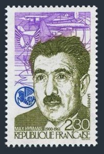 France 2208, MNH. Michel 2760. Max Hymans, 1990. Planer