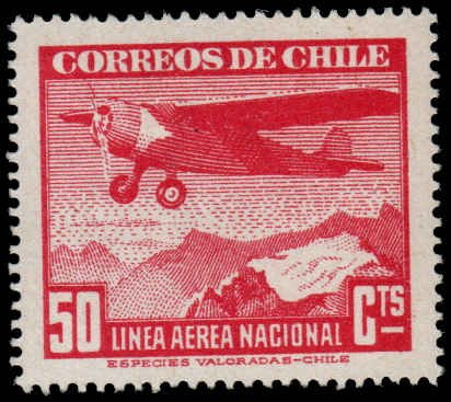 Chile - C77 - Unused - SCV-0.25