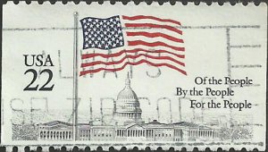 # 2116 USED FLAG OVER CAPITOL DOME