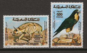 MOROCCO 1973 SG 377/8 MNH