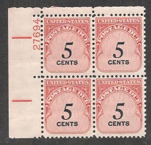 #J-93  5c Postage Due