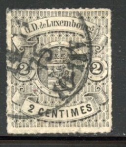 Luxembourg #14, Used. CV $ 13.50