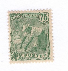 French Guiana #76 MH - Stamp - CAT VALUE $1.60
