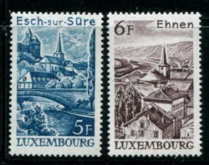 LUXEMBOURG  599-600 MNH 1977 Pictorials