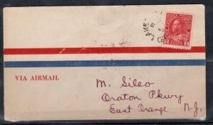 Canada #CL7 Very Fine Used On Cover To East Orange NJ USA