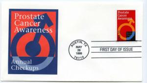 3315 Prostate Cancer Awareness, Artmaster FDC