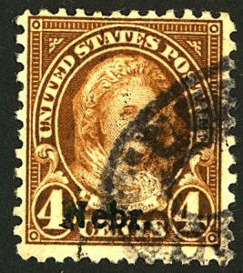 U.S. #673 USED