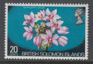 Solomon Islands 241 Flower MNH VF