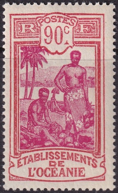 French Polynesia 1930 Sc 48 MH*