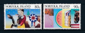 [117119] Norfolk Island 1985 125th Anniversary Royal NLA & H show  MNH