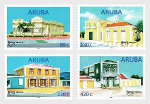 Aruba 2020 MNH Stamps Scott 652-655 Architecture Museum Bank UPAEP