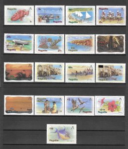 ANGUILLA 1982 SG 485/500 MNH Cat £50