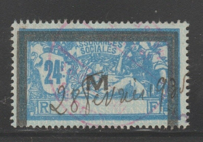 France and Colonies revenue Fiscal stamp 11-9-20 