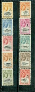Tristan da Cunha Fishes , 10 stamps