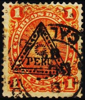 Peru. 1883 1c S.G.206 Fine Used