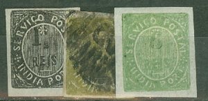 HN: Portuguese India 169, 171 mint; 170 used CV $40