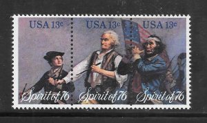 #1629-31 MNH Strip of 3