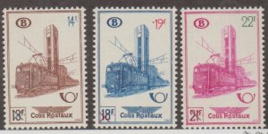 Belgium Scott #Q365-Q366-Q367 Stamp - Mint Set