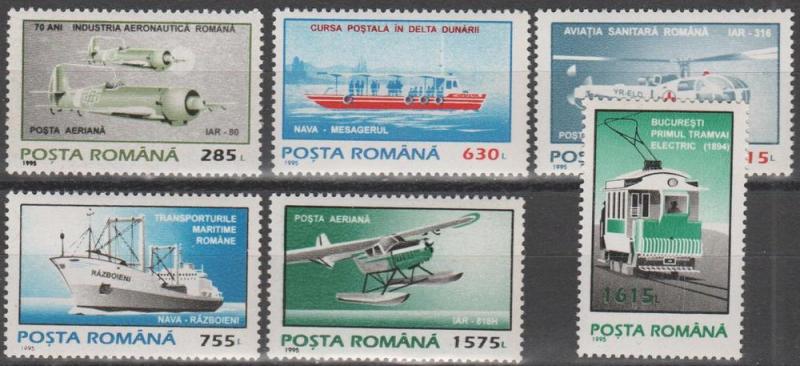 Romania #4055-60 MNH F-VF CV $7.30 (SU1339)