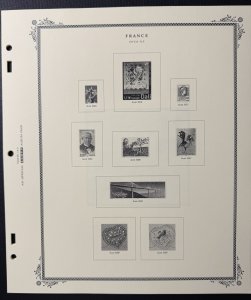 Scott France Stamp Album Supplement #40 Pages 1 - 21 - No Stamps