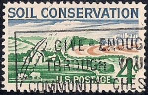 1133 4 cent Soil Conservation VF used