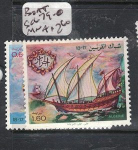 Algeria Boat SC 679-80 MNH (3gzw)