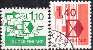 Finland #689-690Used