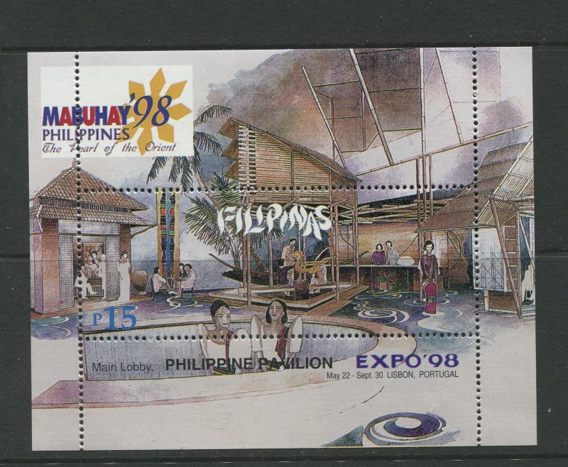 STAMP STATION PERTH Philippines #2531 Expo '98 Souvenir Sheet MNH CV$4.00