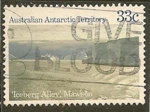 Australian Antarctic Territory  Scott L67      Iceberg Alley