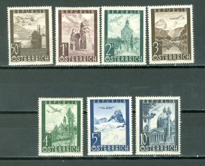 AUSTRIA AIR #C47-53...SET...MINT...$8.40