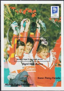 Grenada 1993 MNH Stamps Souvenir Sheet Scott 2216 Sport Olympic Games Medals