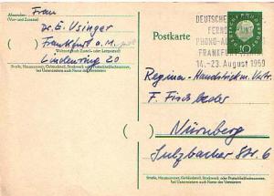 Germany, Government Postal Card