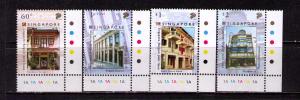 SINGAPORE 2005 Sc# 1160-1163 MNH FVF Set4 Buildings