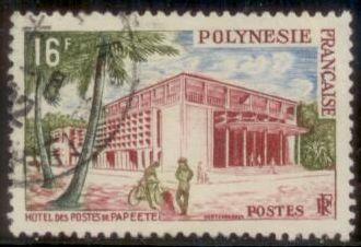 French Polynesia 1960 SC# 195 Used L59