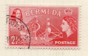 Bermuda 1953 QEII Early Issue Fine Used 2.5d. 277282