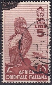 Italian East Africa 1938 Sc C9 air post used