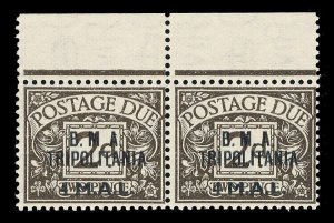 BOFIC-1948 KGVI Postage Due 4l on 2d agate MNH MISSING STOP variety. SG TD3,TD3b