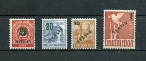 GERMANY BERLIN SCOTT# 9N64/67  MINT NEVER HINGED