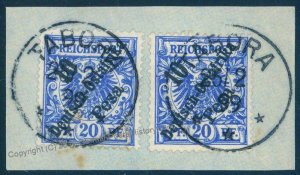 Germany 1899 East Africa Mi9 TABORA Ostafrika DOA 94094