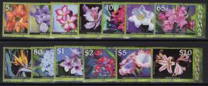 BAHAMAS SG1425/38 2006 FLOWERS MNH