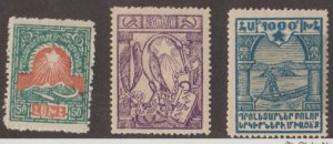 Armenia Scott #300-303-304 Stamp - Mint Set