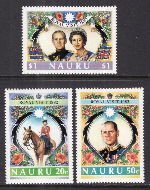 Nauru 257-259 MNH VF