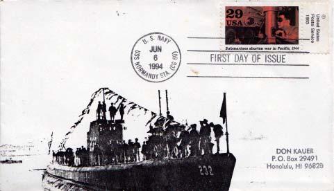 United States, First Day Cover, U.S. Ships, Military Related