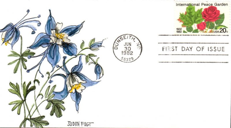 #2014 International Peace Garden Fogt FDC