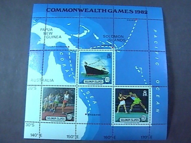 SOLOMON ISLANDS # 477a-MINT/NEVER HINGED------SOUVENIR SHEET------1982