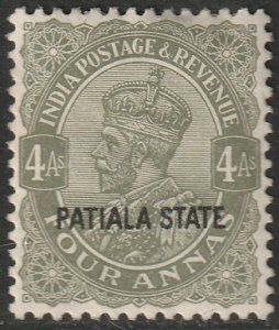 India Patiala 1928 Sc 68 MNG(*)