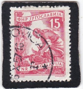 Yugoslavia,  #   384    used