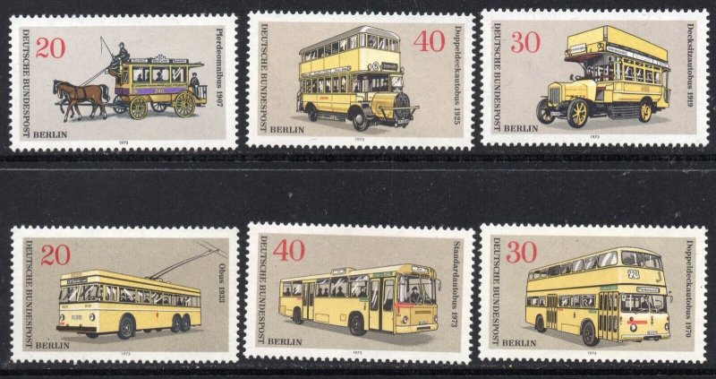 Thematic Stamps - Berlin - Transport - Choose from dropdown menu