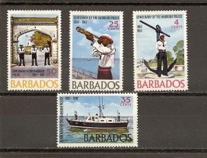 Barbados 294-297 MNH
