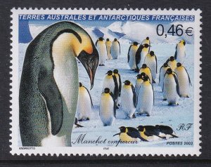 French Southern and Antarctic Territories 318 Penguins MNH VF